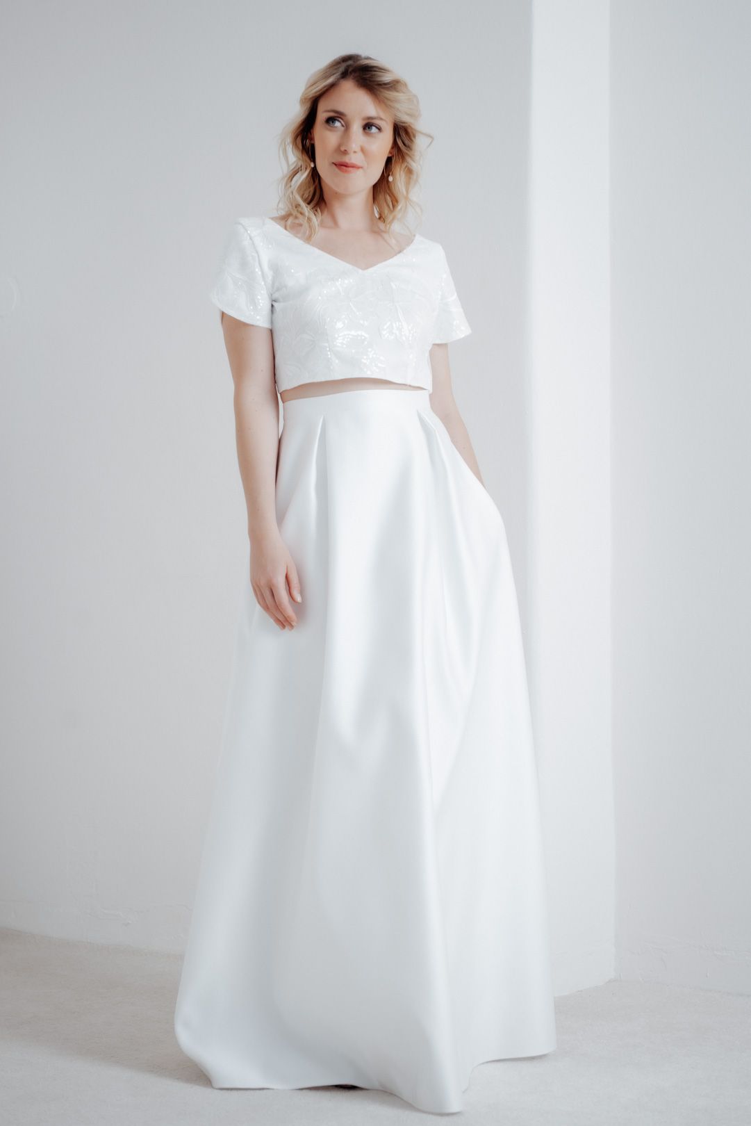 Brautkleid A Linie Braut im A-Linien Brautkleid