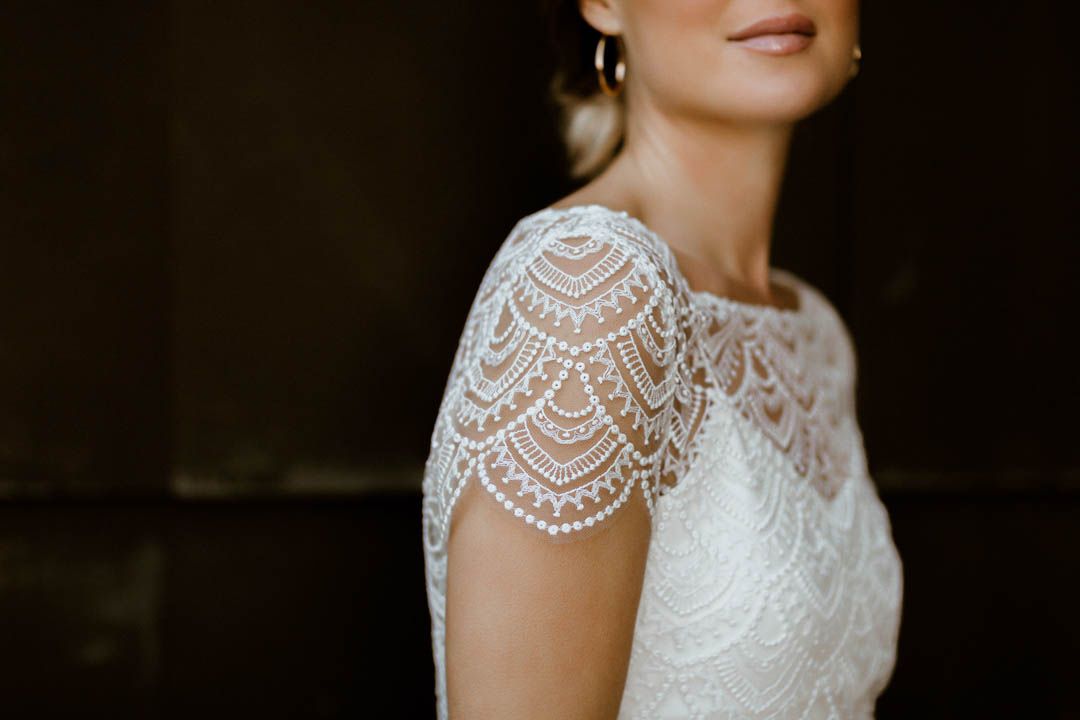 Brautkleider mit Spitze