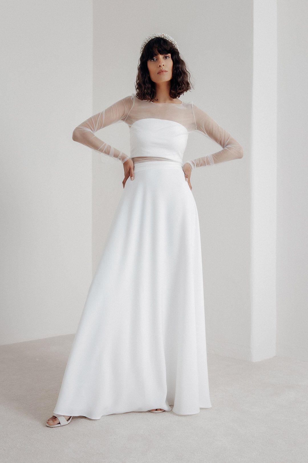 Brautkleid A Linie Braut im A-Linien Brautkleid