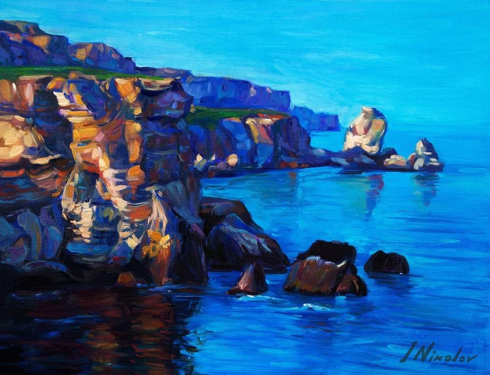 Calm Rocky Coast