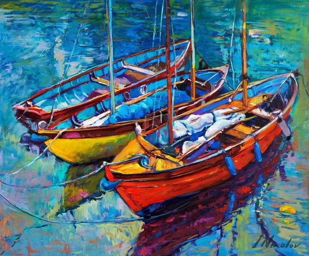 Boats in the Harbor