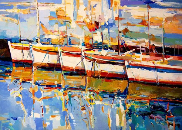 Reflections in the Marina