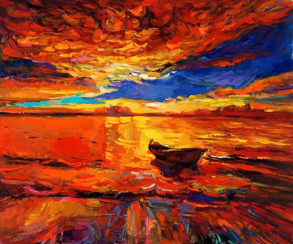 Fiery Sunset