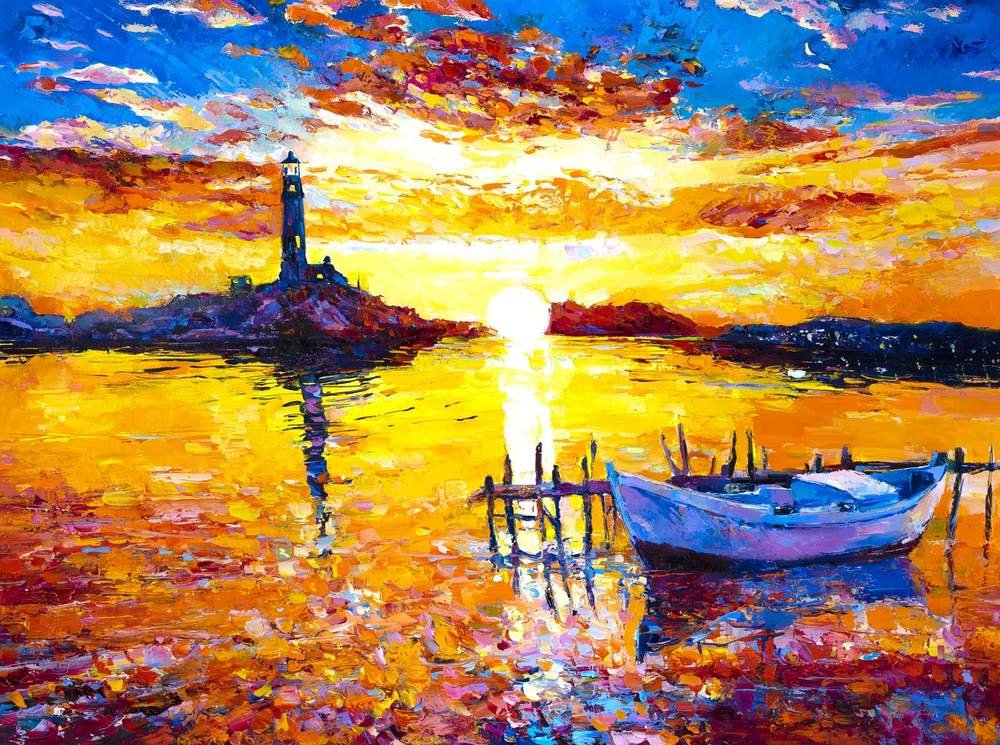Lighthouse at Golden Hour