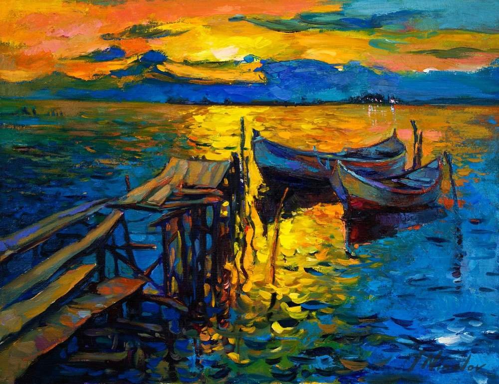 Dock at Sunset