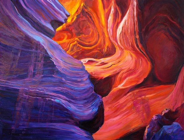 Abstract Canyon