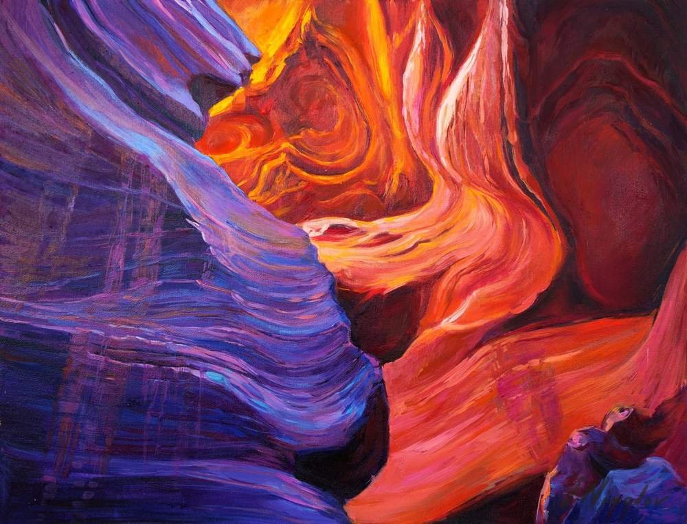 Abstract Canyon