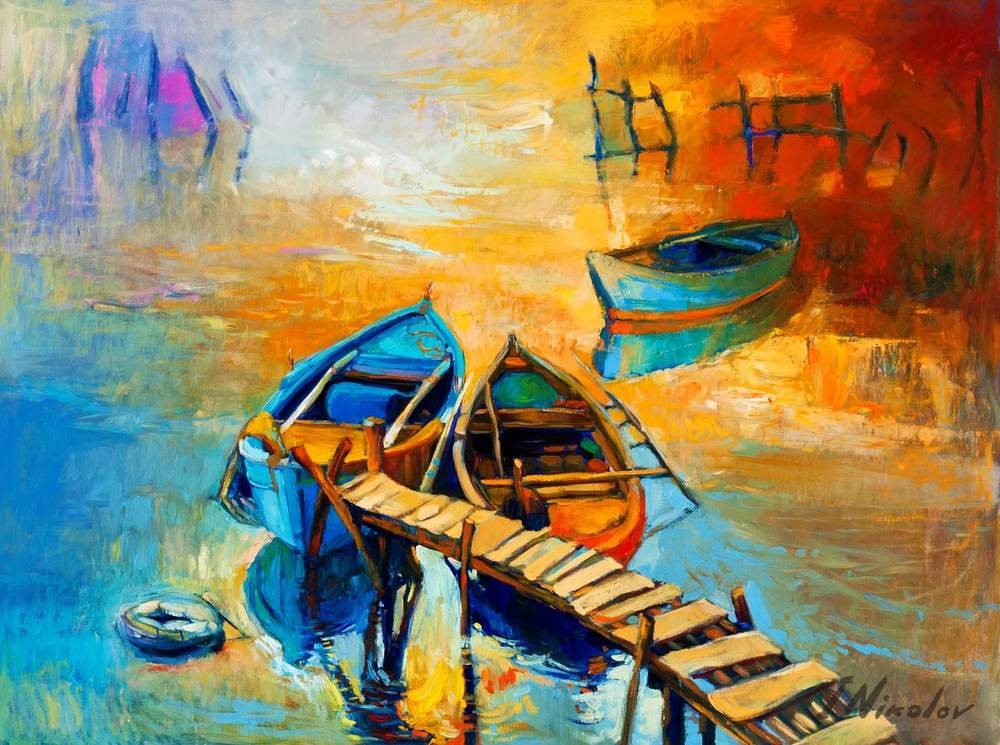 Abstract Harbor