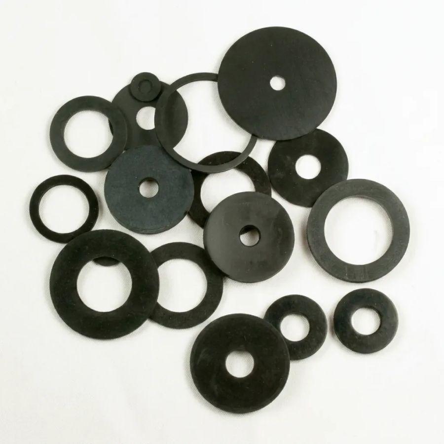 Custom EPDM rubber washers from Cannon Gasket