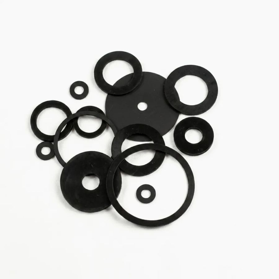 Custom Viton / FKM rubber washers from Cannon Gasket