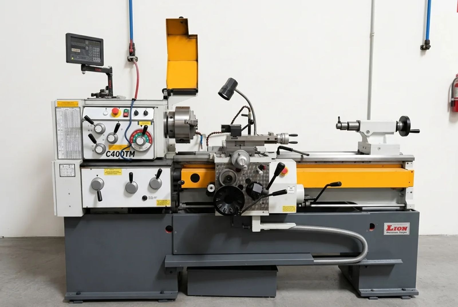 Cannon Gasket in-house tool room precision metal lathe used for steel-rule die fabrication.