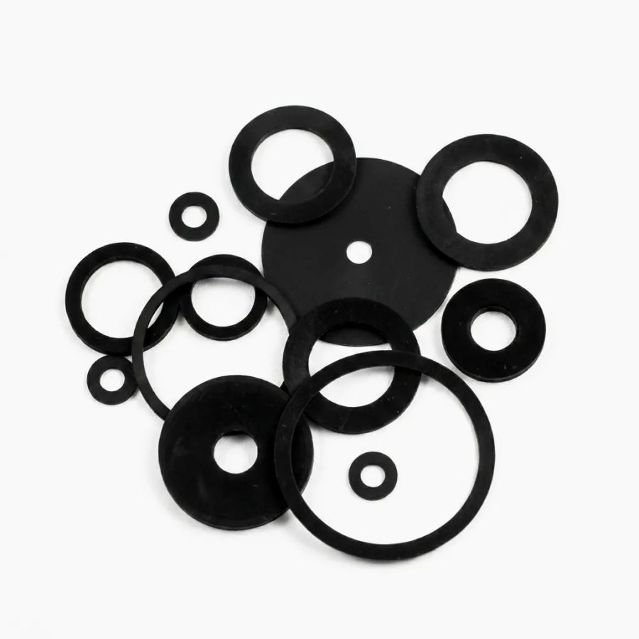 Custom SBR rubber washers from Cannon Gasket
