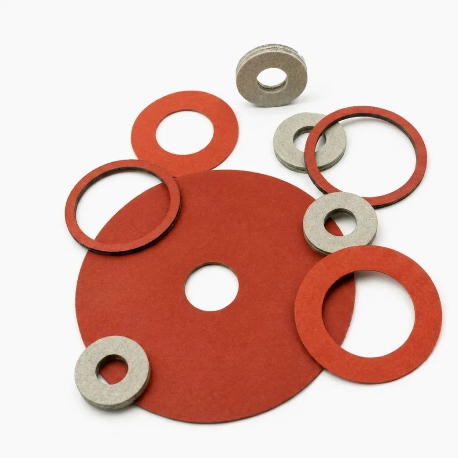 Custom Fibre plastic washers from Cannon Gasket