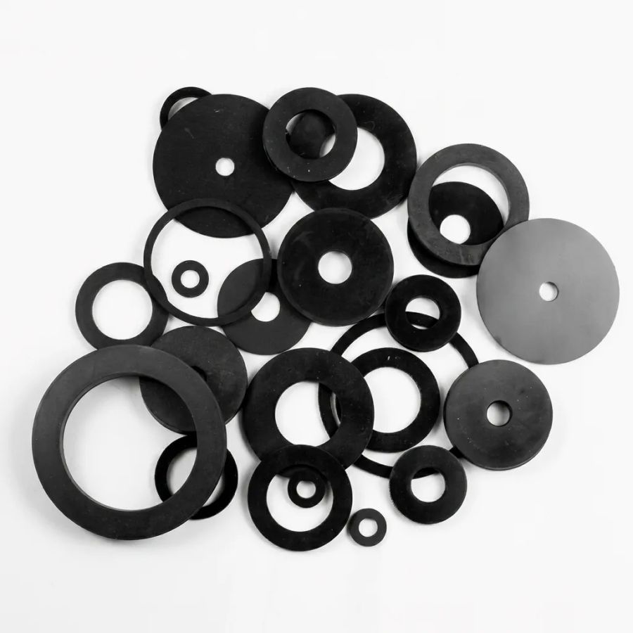 Custom Neoprene rubber washers from Cannon Gasket