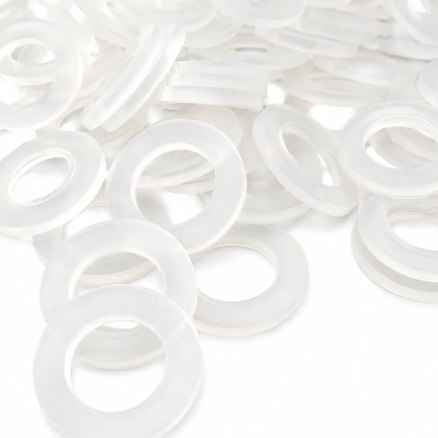 Custom FDA / Medical Grade rubber washers from Cannon Gasket