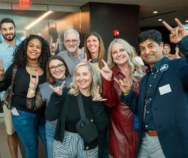 orthobrain® team and attendees