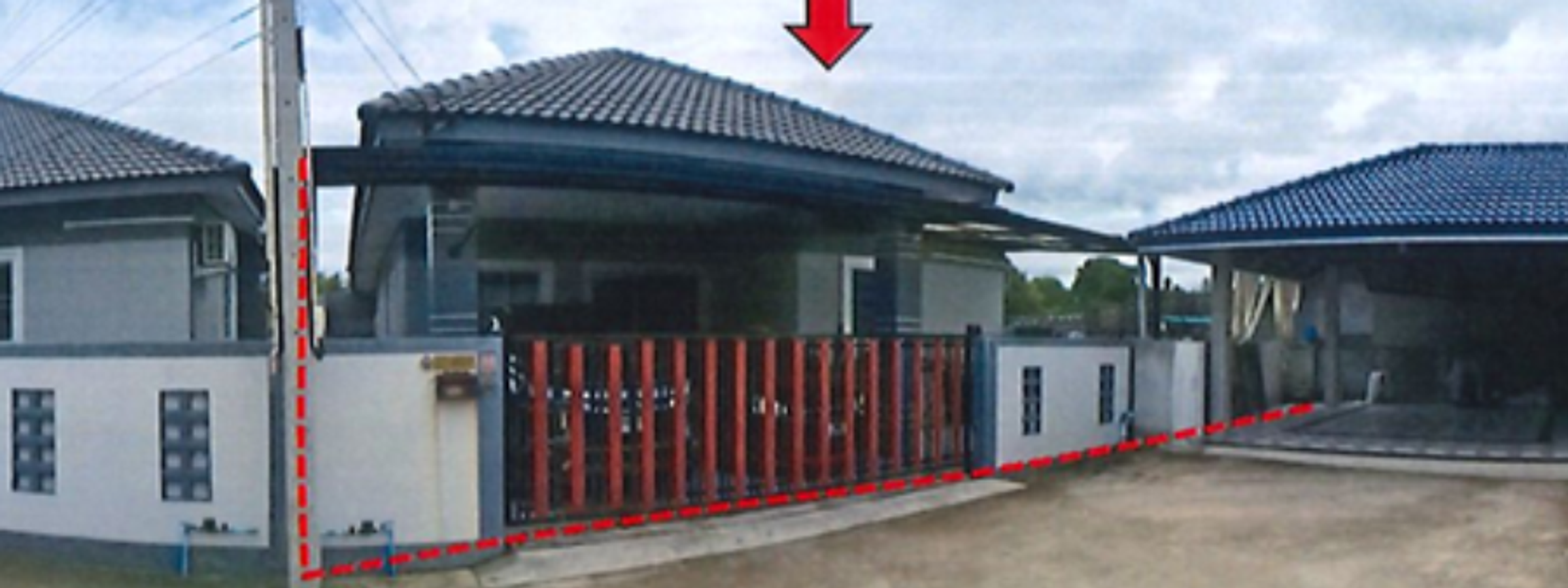 บ้านเดี่ยวตึกชั้นเดียว