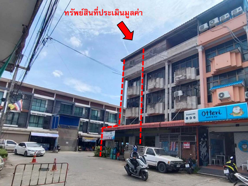 อาคารพาณิชย์ 3.5 ชั้น จำนวน 1 คูหา