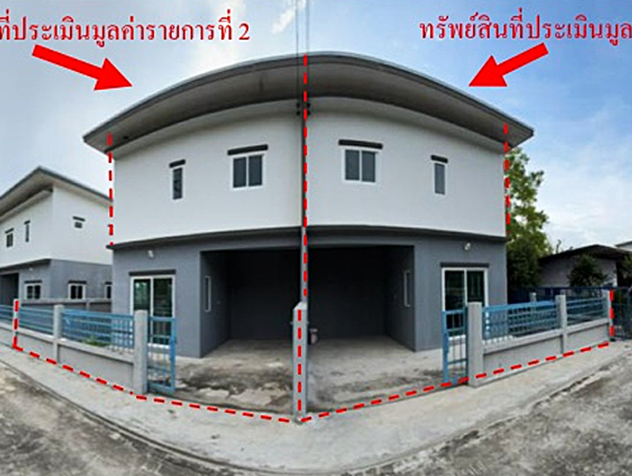 บ้านแฝด 2 ชั้น 2 คูหา