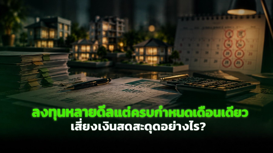 ลงทุนหลายดีลแต่ครบกำหนดเดือนเดียว เสี่ยงเงินสดสะดุดอย่างไร?