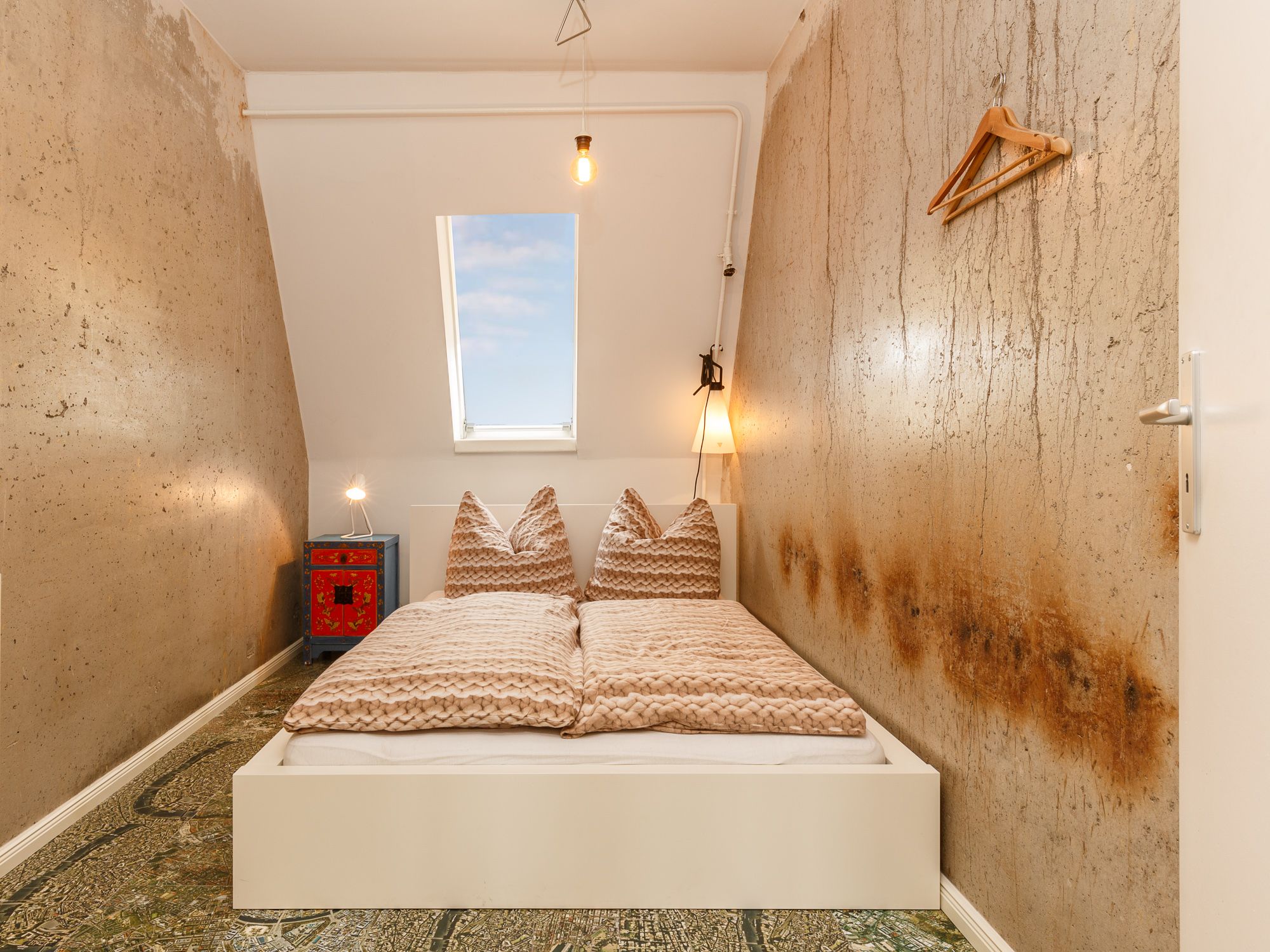 Kinderschlafzimmer mit Vintage-Look