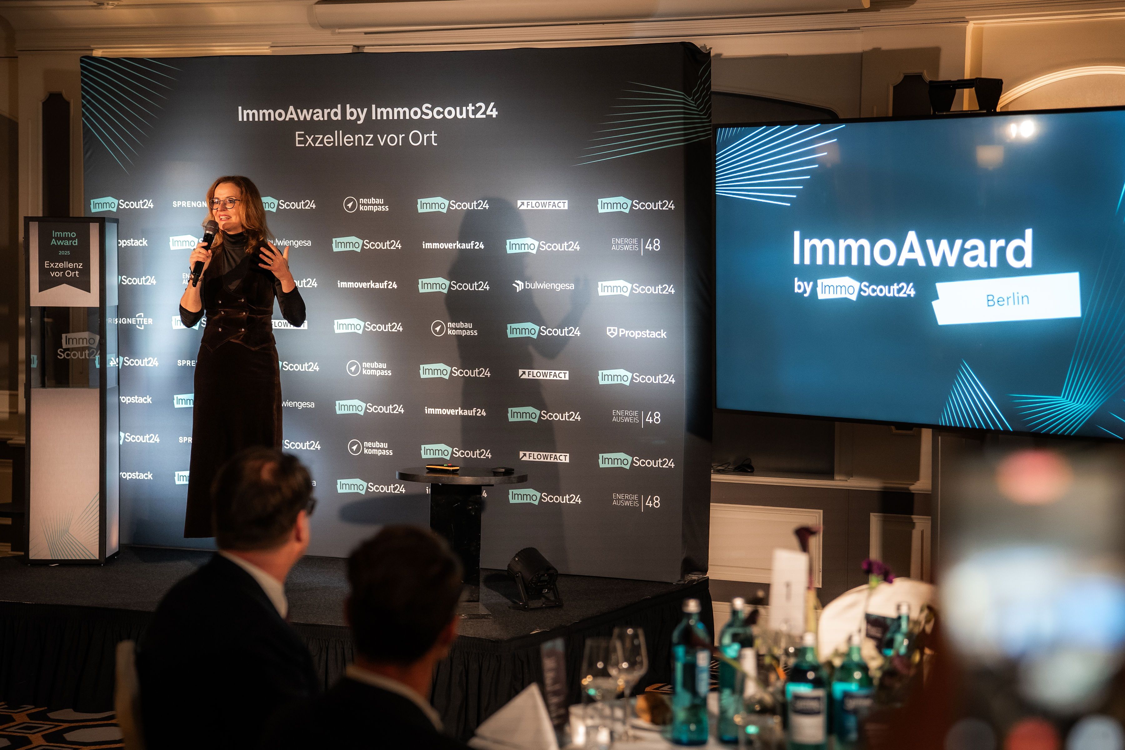 Moderatorin beim ImmAward 2025