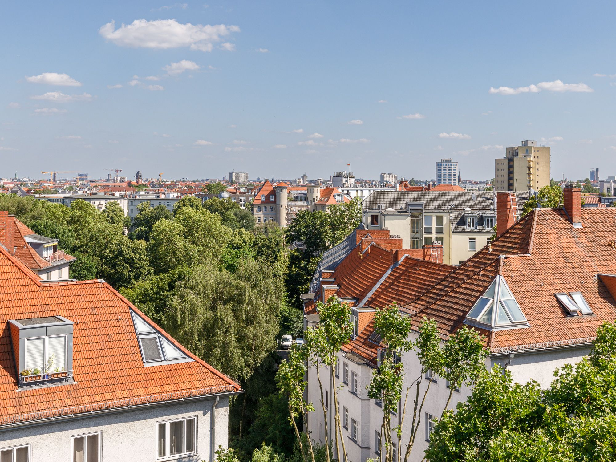 Panoramablick aus der Wohnung  