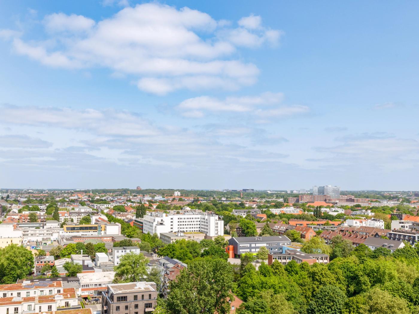 Herrlicher Weitblick über Hamburg Herrlicher Weitblick über Hamburg