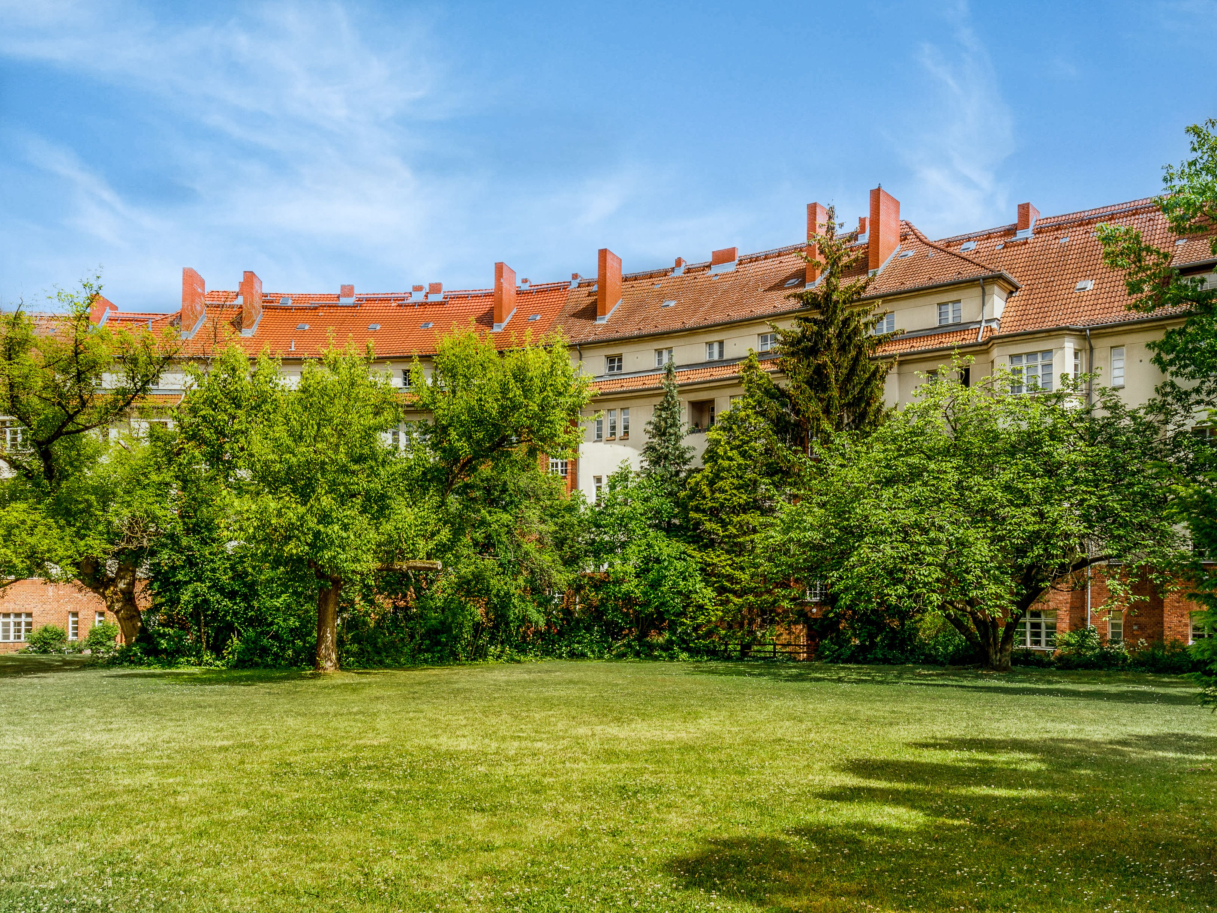 Idyllische Wohnanlage zum Entspannen