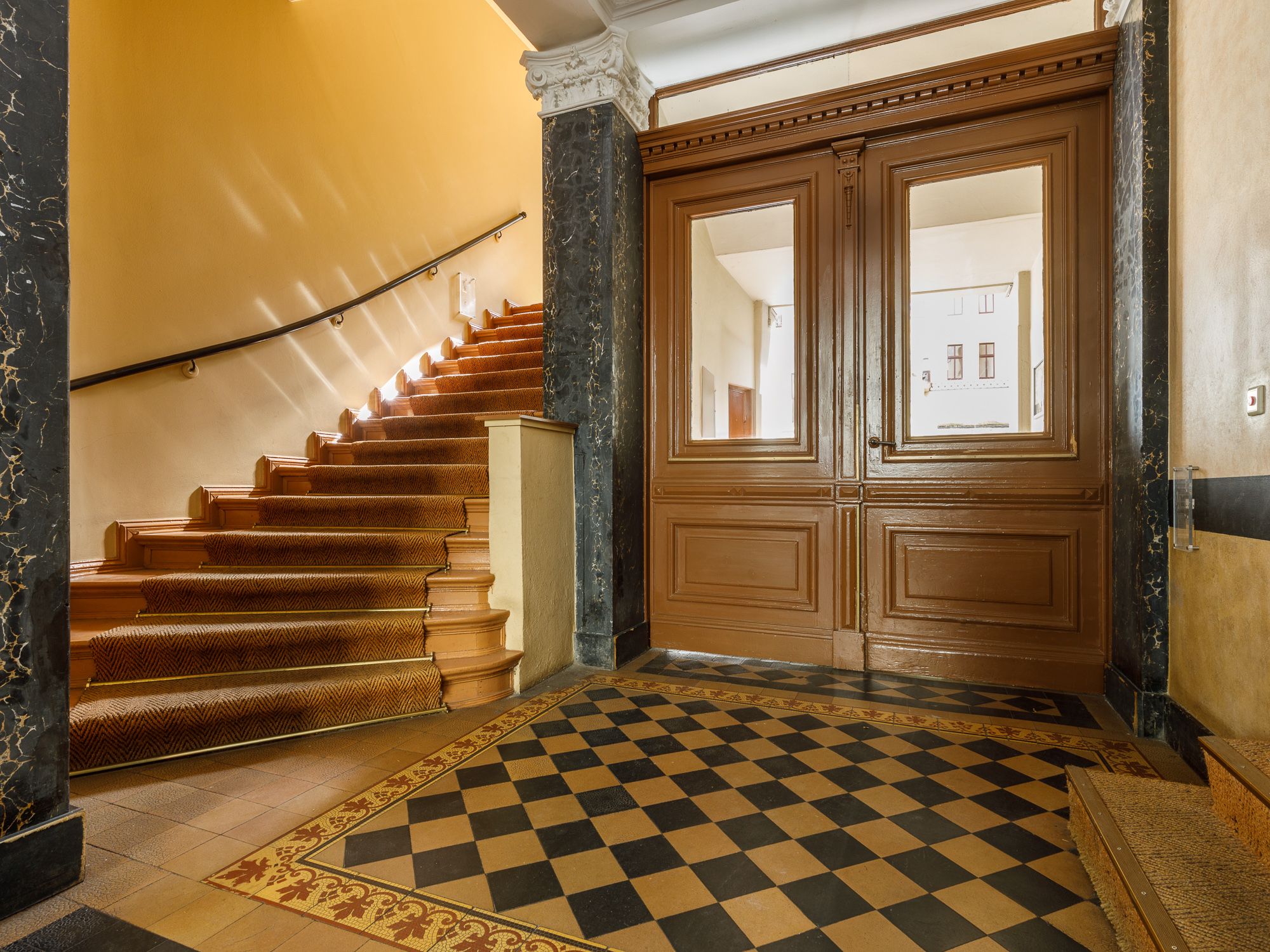 Ansicht des Eingangsbereichs 