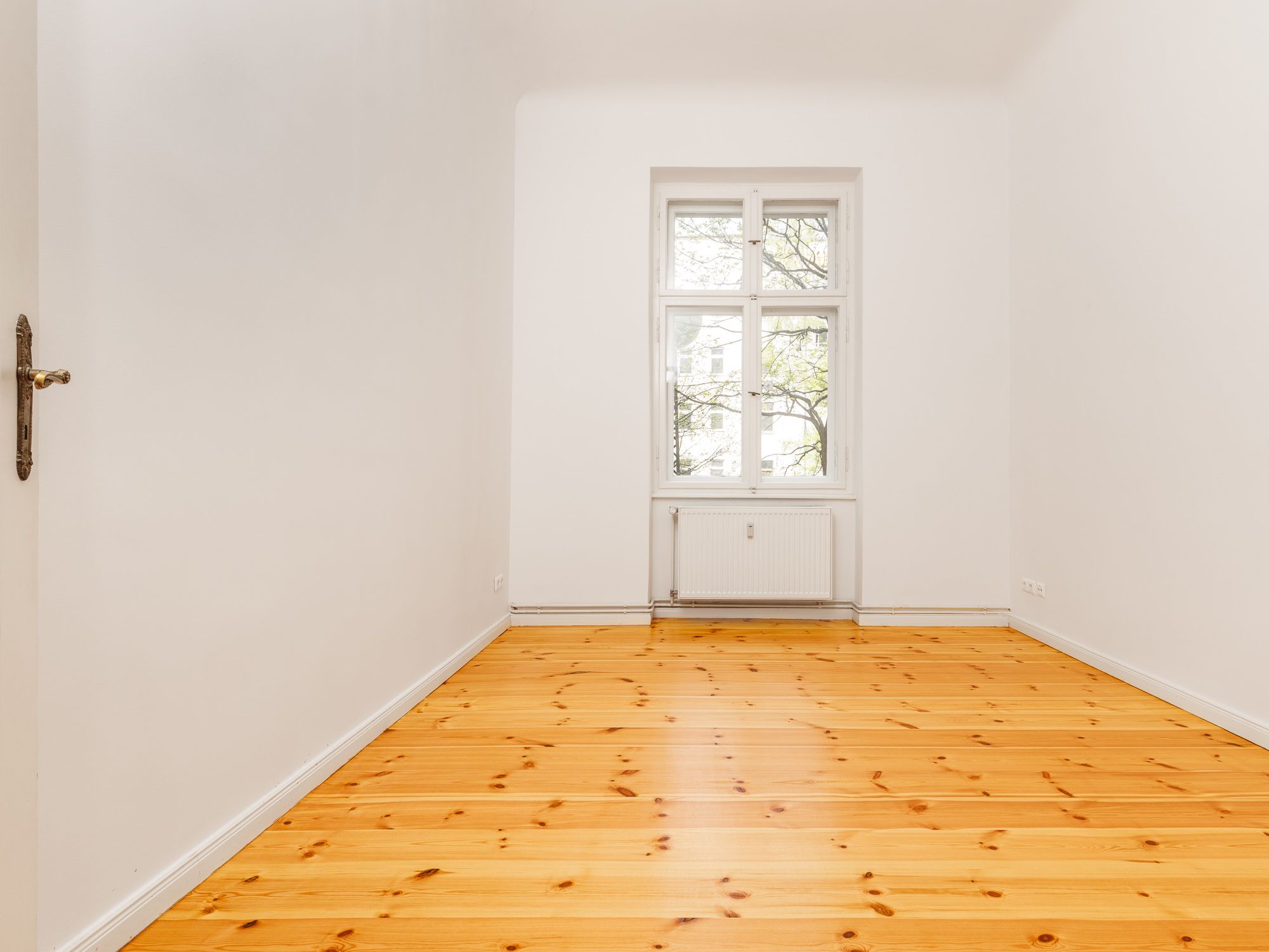 Schlafzimmer zum ruhigen Innenhof 