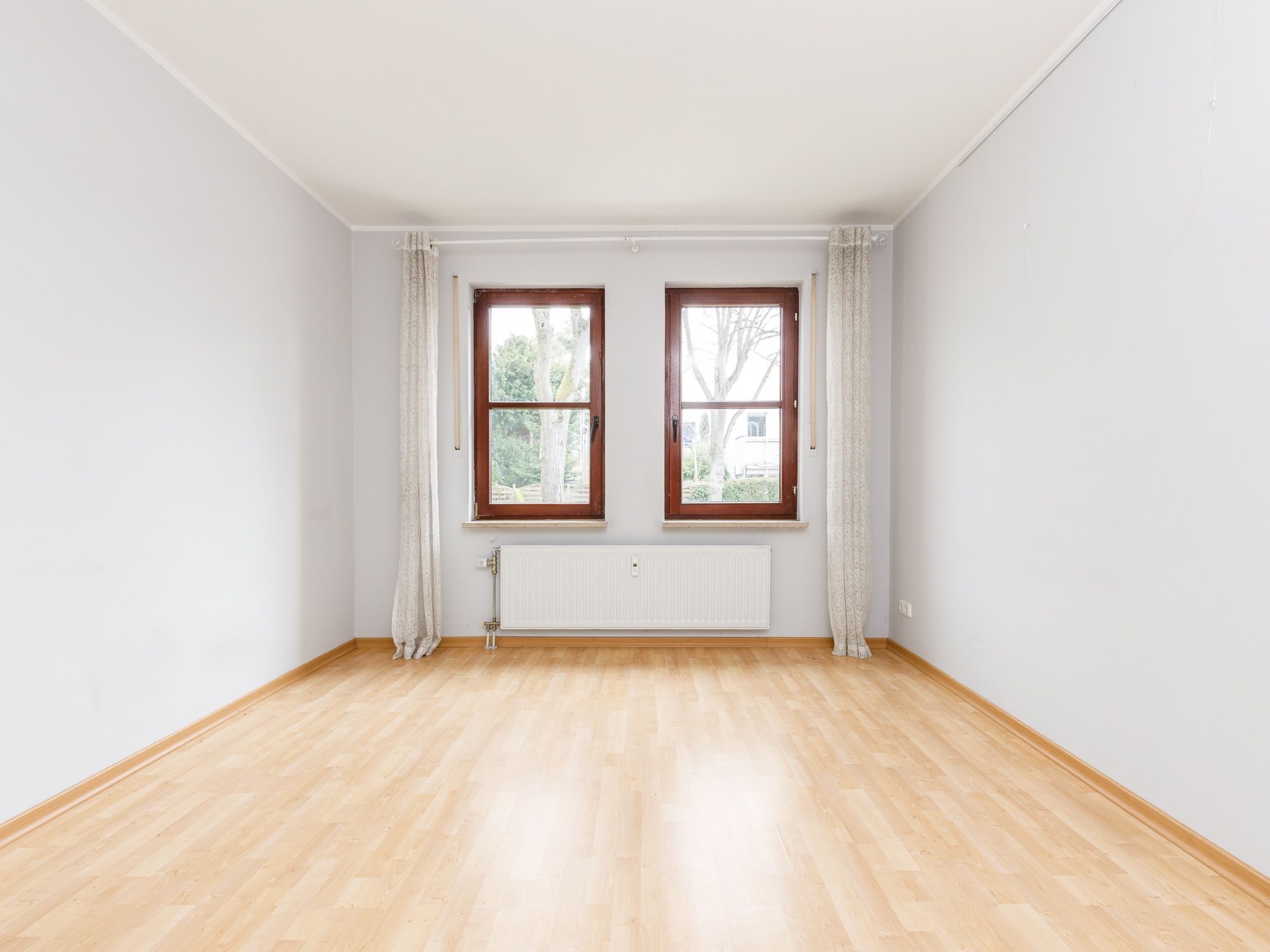 Schlafzimmer zum Innenhof 