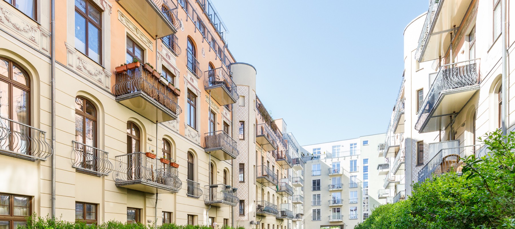 Das Wohnquartier "Der Hofgarten" in Mitte Das Wohnquartier "Der Hofgarten" in Mitte