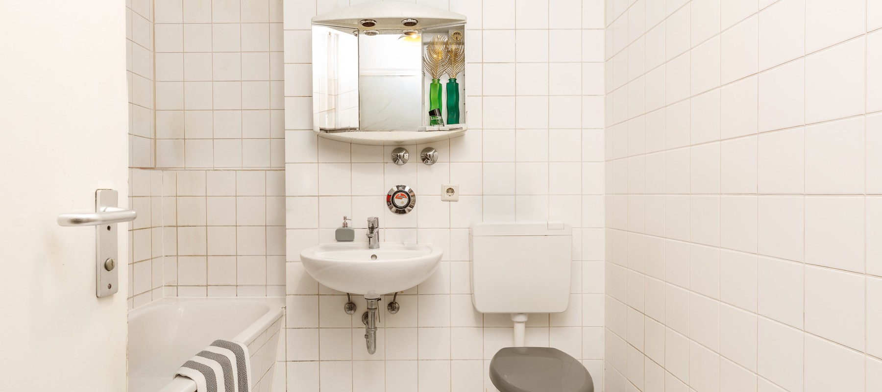 Interior bathroom with bathtub Interior bathroom with bathtub