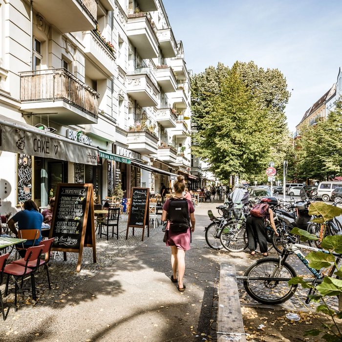 Simon Dach Kiez in Berlin Friedrichshain