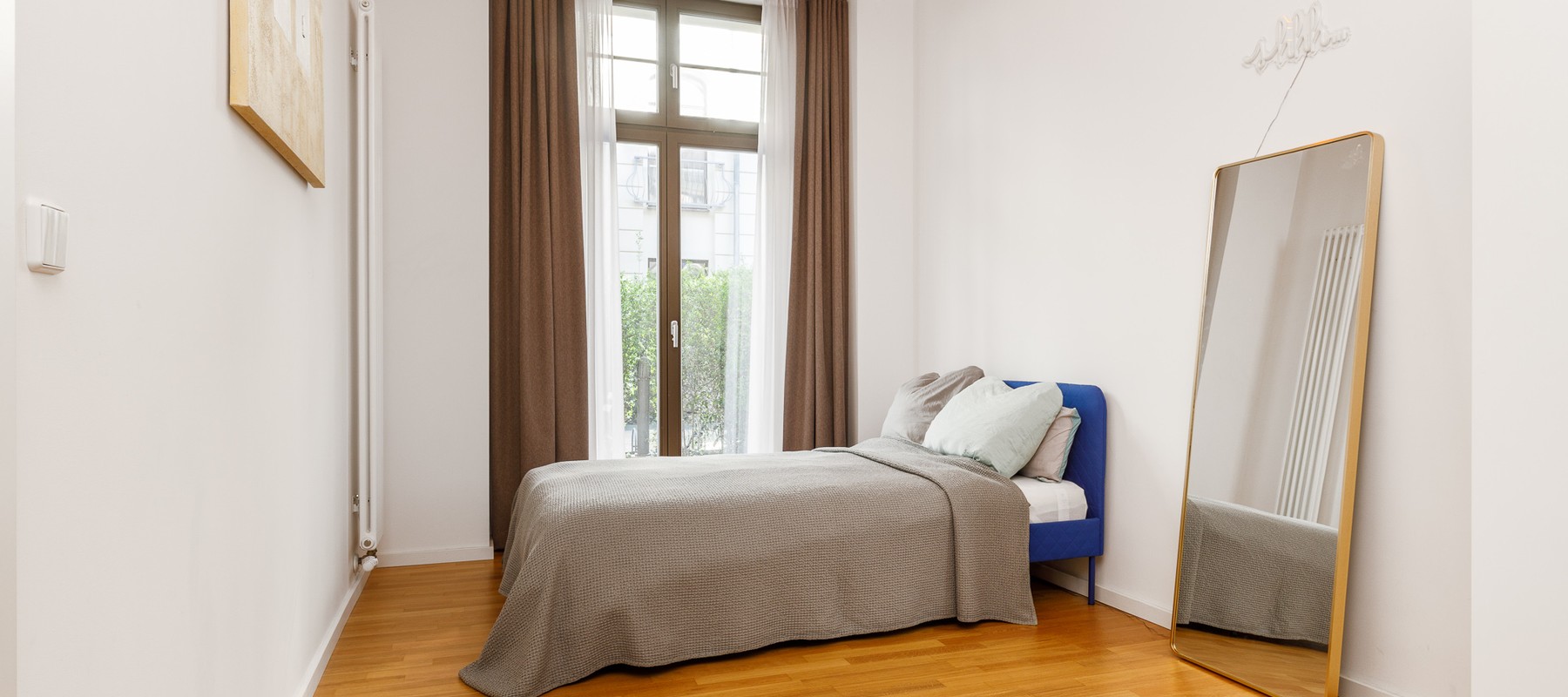 Schlafzimmer mit Preußischen Kappendecken Schlafzimmer mit Preußischen Kappendecken