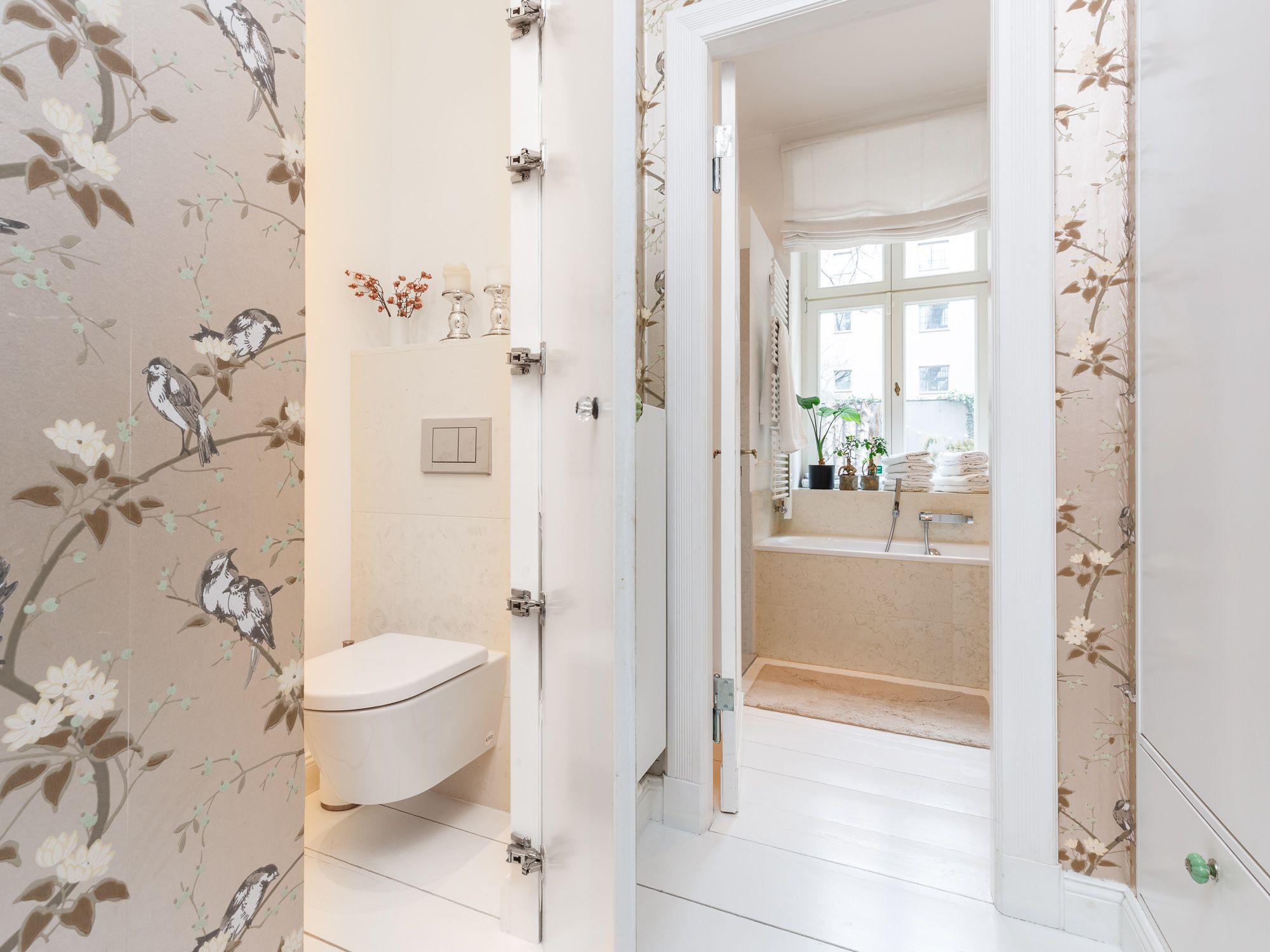 Vollbad mit separatem WC