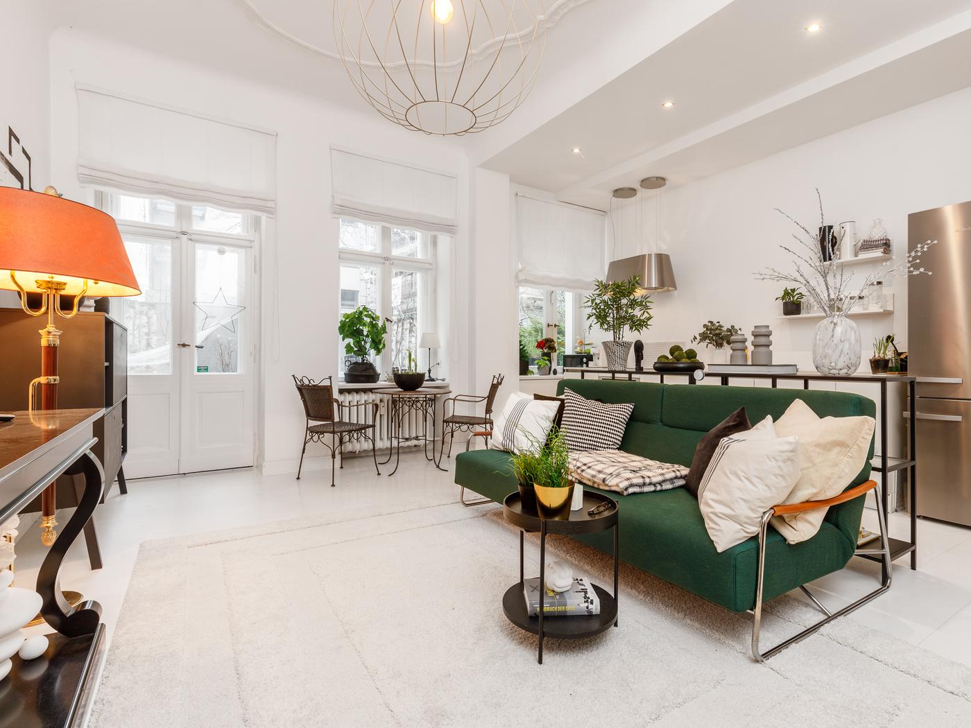 Stilvolle Erdgeschosswohnung mit Gartennutzung in ruhiger Lage nahe dem Ludwigkirchplatz