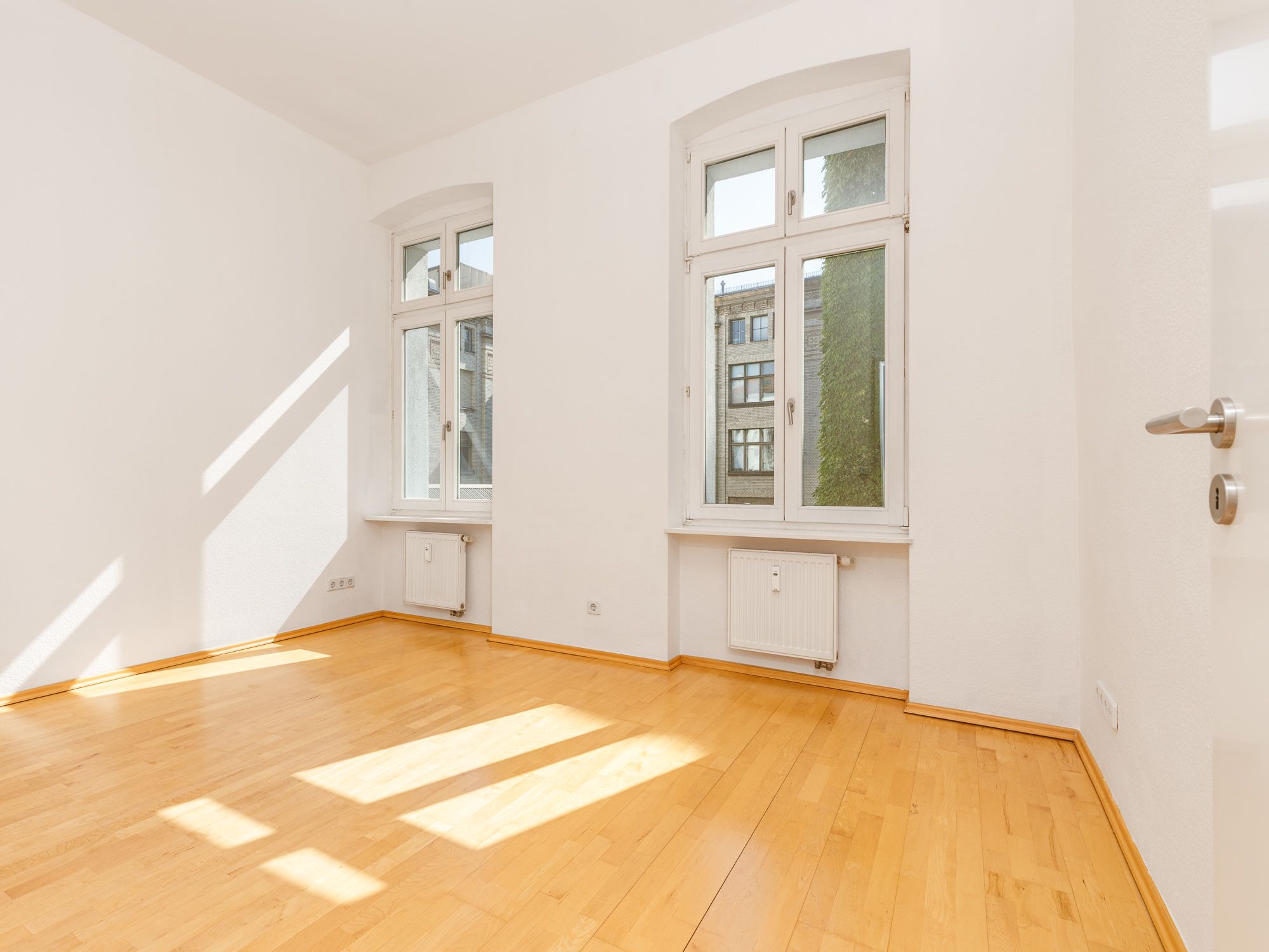 Schlafzimmer zum ruhigen Innenhof