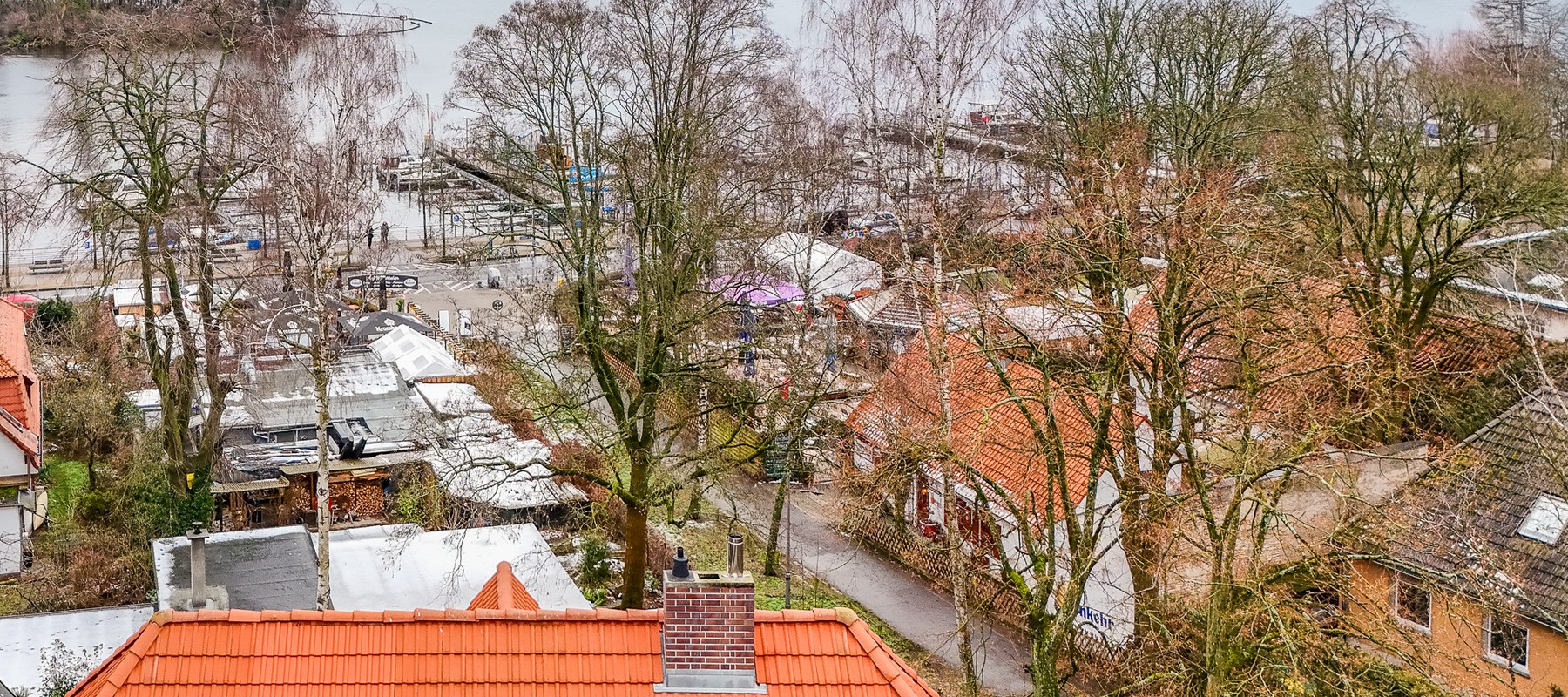 Luftaufnahme mit Blick auf den Wannsee / Havel Luftaufnahme mit Blick auf den Wannsee / Havel