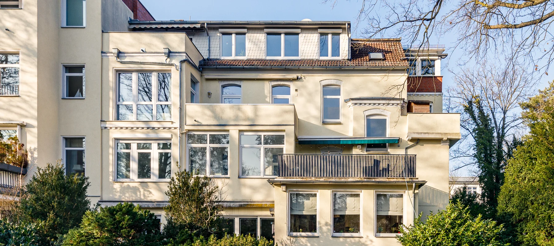 Elegante Wohnung mit Wintergarten und Terrasse in ruhiger Lage nahe Kurfürstendamm