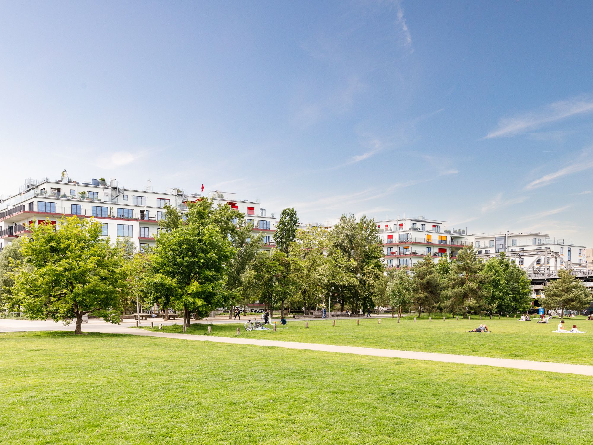 Neubauprojekt am Park am Gleisdreieck