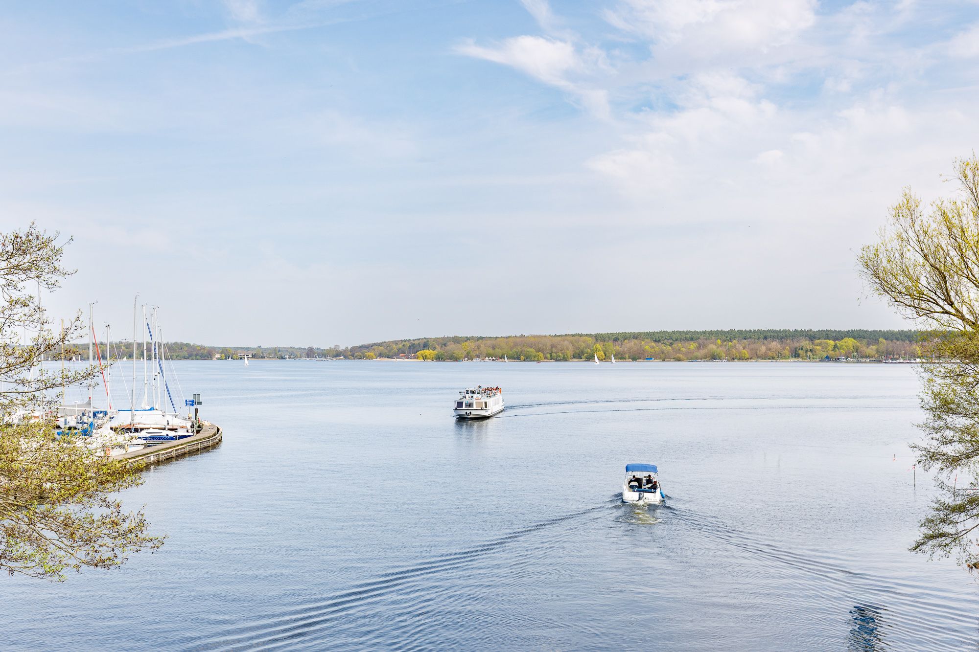 Blick auf den Großen Wannsee