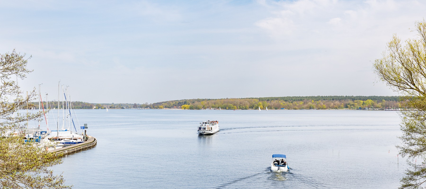 Blick auf den Großen Wannsee Blick auf den Großen Wannsee