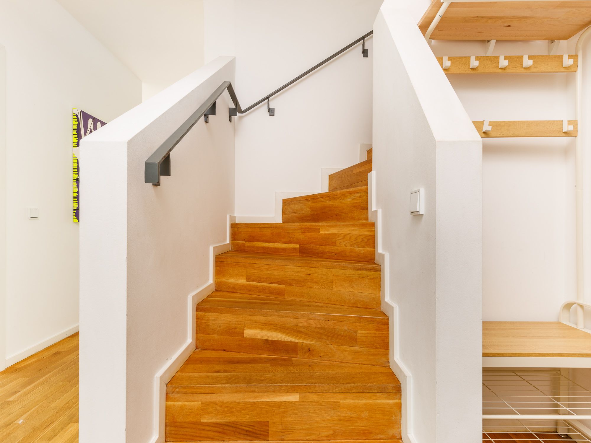 Aufgang zur Dachterrasse 