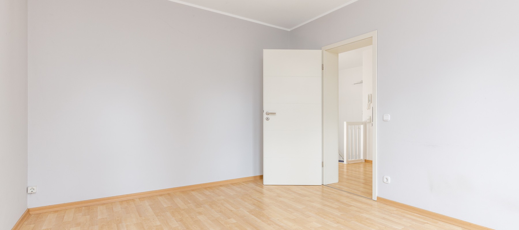 Open living and dining area Open living and dining area