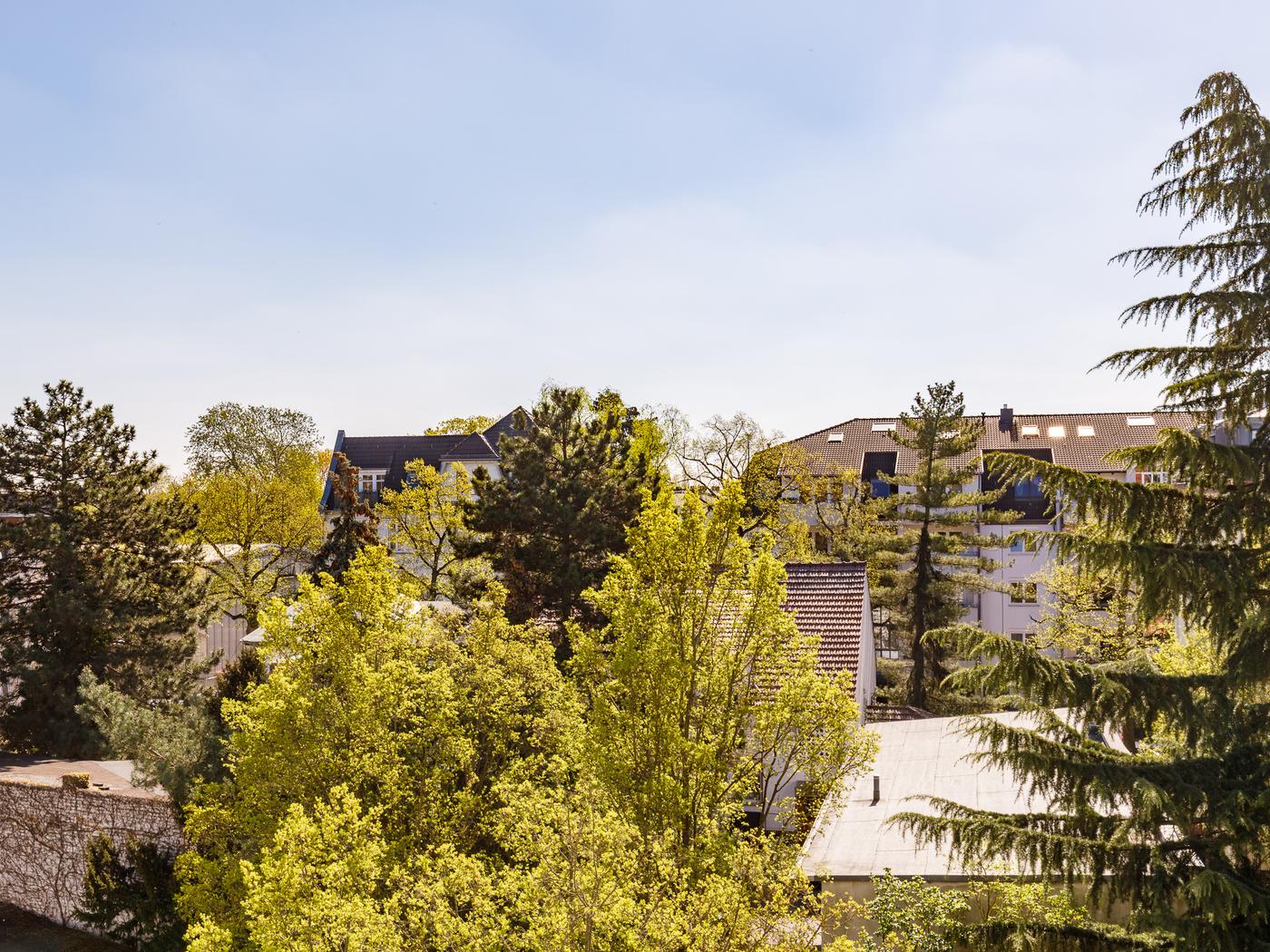 Ausblick auf die grüne Nachbarschaft Ausblick auf die grüne Nachbarschaft