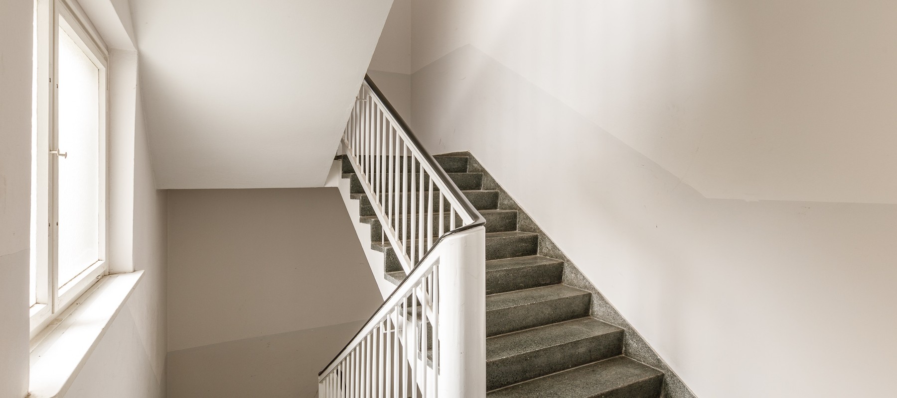 Impression des Treppenhauses Impression des Treppenhauses