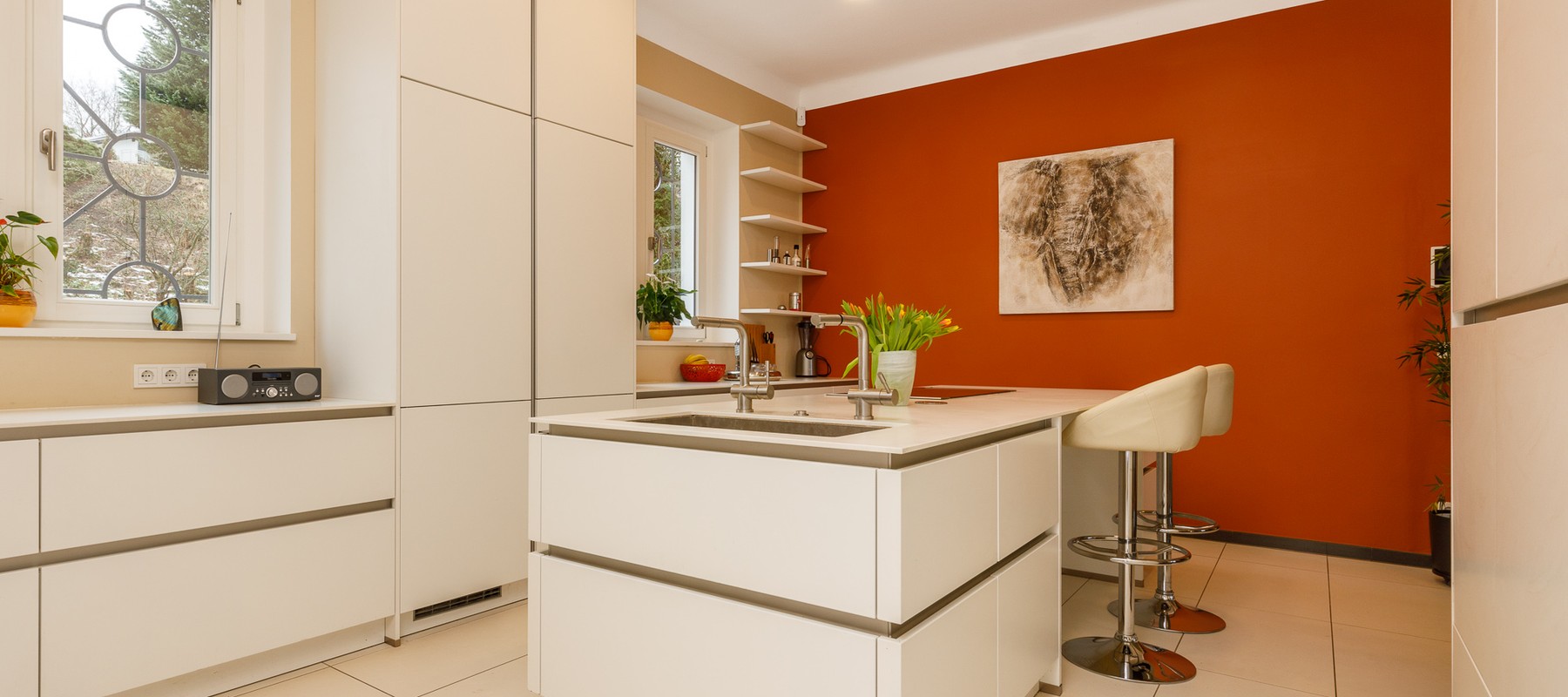 Simatic-Küche mit Elektrogeräten (Bosch) Simatic-Küche mit Elektrogeräten (Bosch)