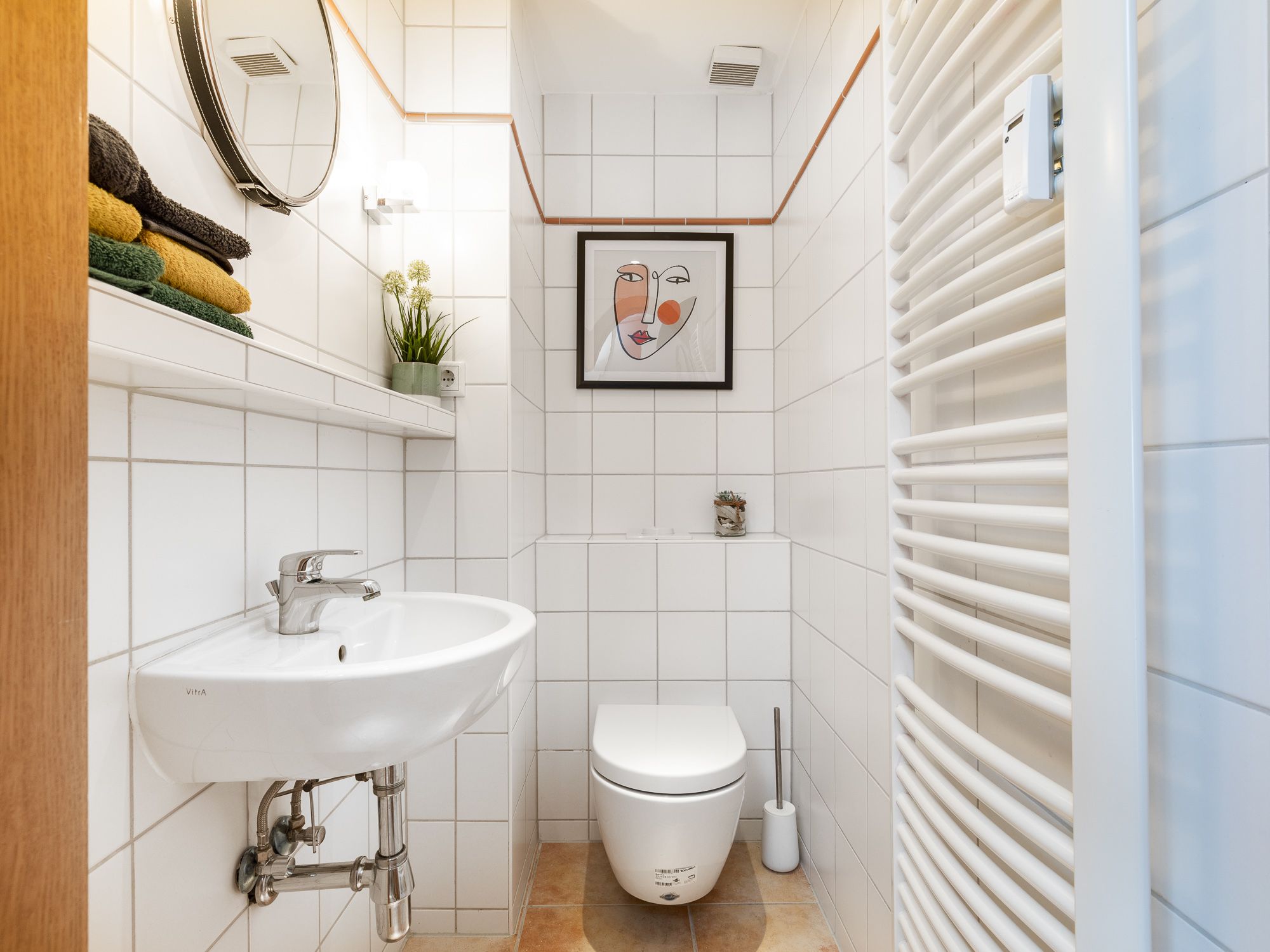 Separates Gäste-WC